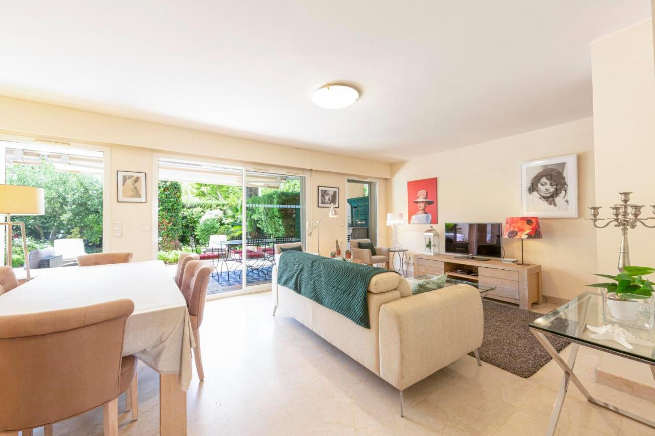 Apartamento 2 Bedrooms2 Bathroomsdouble Terrace & Garden In Palm Area Cannes